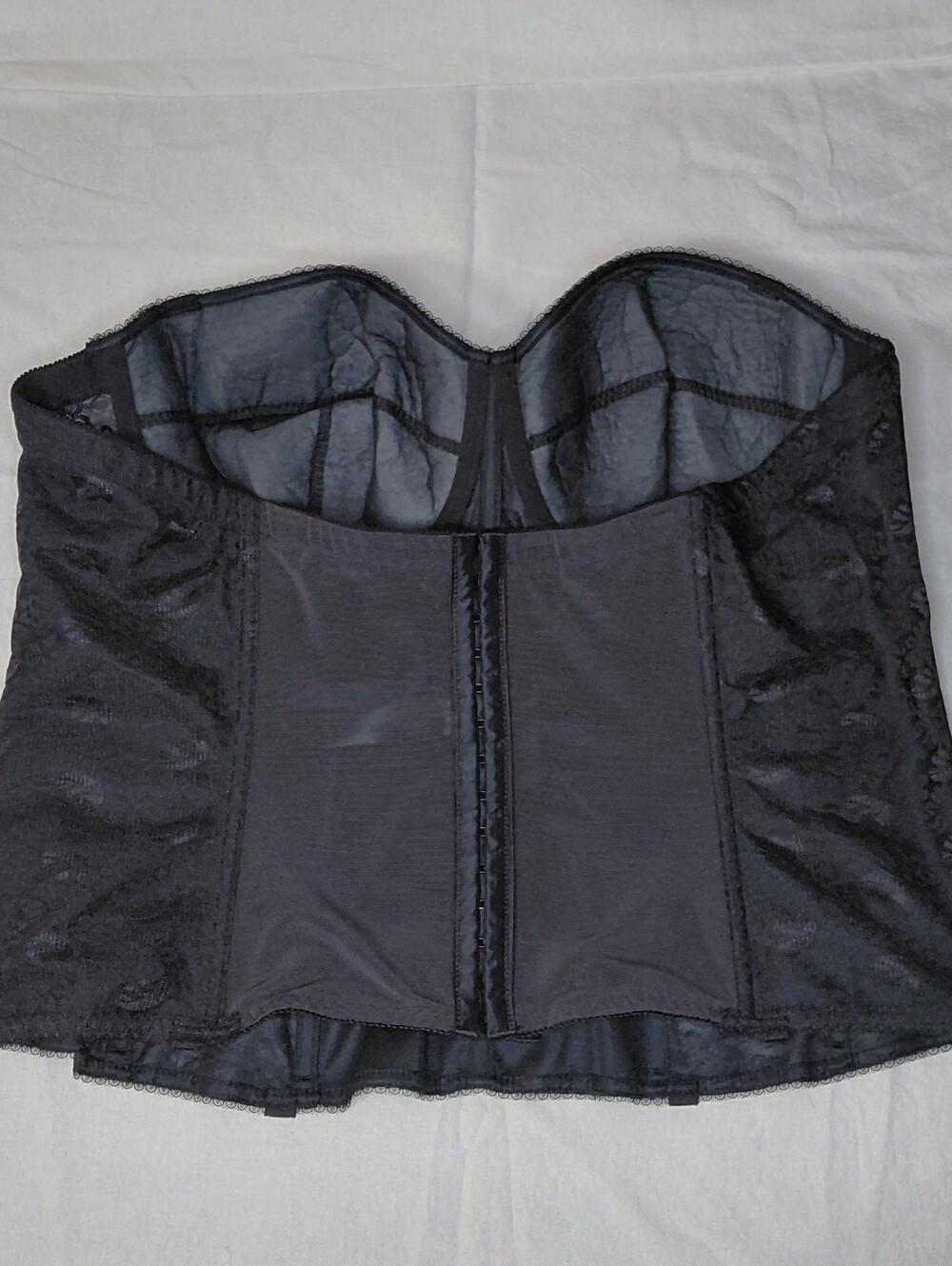 Dominique Black Strapless Longline Bustier - Picture 6 of 16